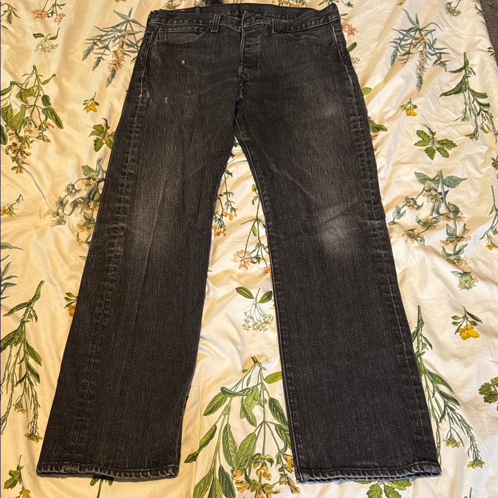 Levi Men's Dark Gray Jeans 33x32